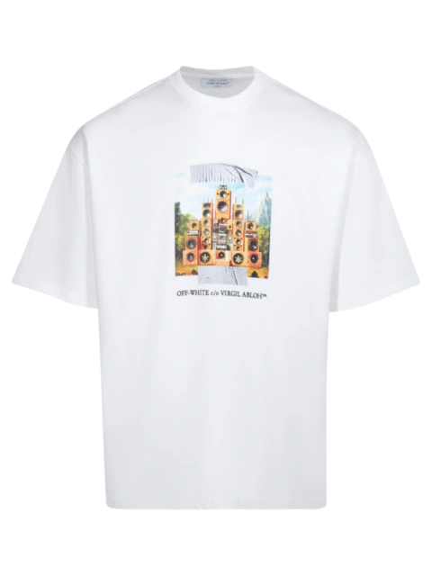 Camiseta Off-White "Sound System & Subway Graffiti Tee" - comprar online