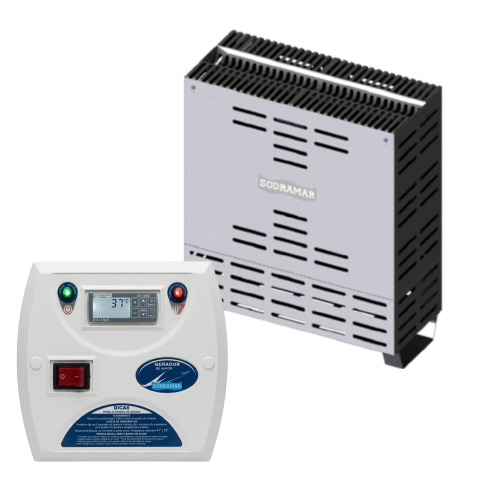 Gerador de Calor 7,5kw Para Sauna Seca, comando digital - Sodramar - comprar online