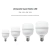 Kit 2/3/5 e 10 Lâmpadas LED Elgin 20W 30W 40W 50W Super Potente Bivolt Alta Luminosidade Econômica - comprar online