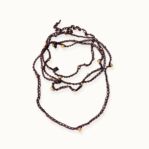 CHOKER/PULSEIRA CROCHÊ