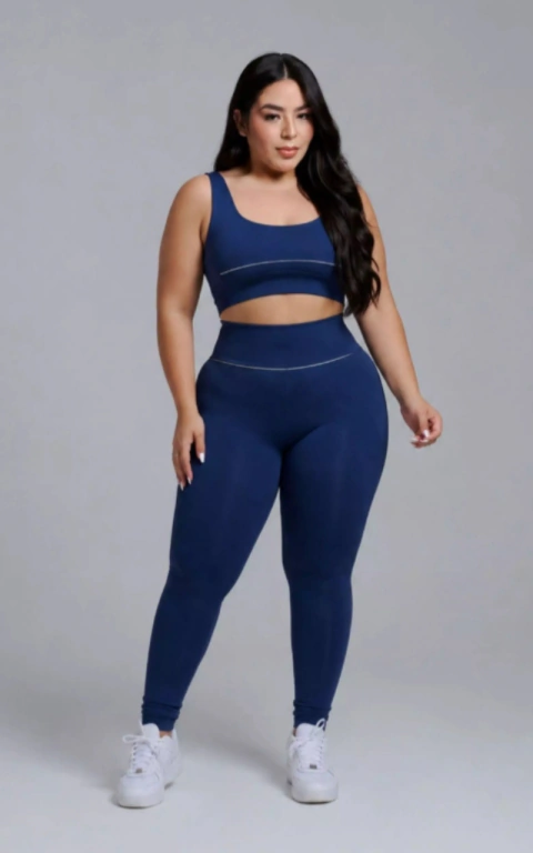 Conjunto Calça Zoe GG oferece conforto, compressão e proteção UV. Ajuste perfeito e alta durabilidade para seu treino. Compre agora!