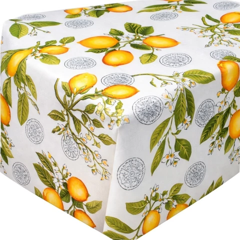 Mantel repelente al agua, modelo Limones - comprar en línea