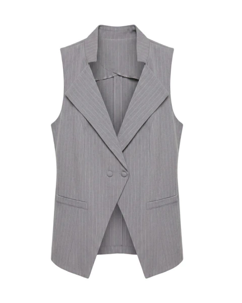 COLETE RISCA DE GIZ CINZA INV26 - comprar online