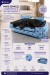 Cama Pet Impermeável Grande com Almofada e Travesseiro Ossinho Keplah - 60cm X 60cm na internet