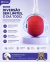Bola Interativa Inteligente para Pets com Movimento Automático, Luz LED e Recarga USB-C Keplah - Keplah