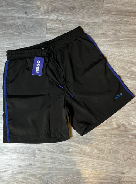 Bermuda Hugo Boss Preto | Azul Marinho - BG092