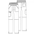 PANTALON CLINICO CHEROKEE MUJER VERDE - MODELO REVOLUTION WW110 en internet