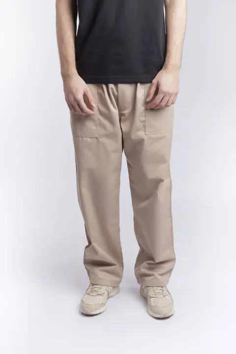 Calça Leisure Fatigue Areia