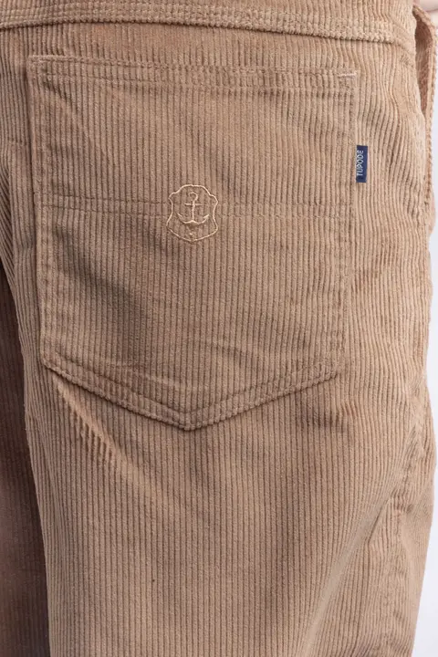 Calça Og Baggy 889 Veludo Caramelo