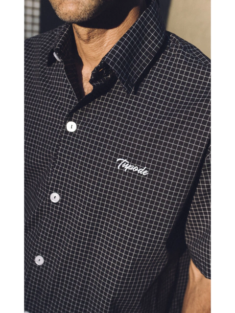 Camisa Past Sig Manga Curta Preto