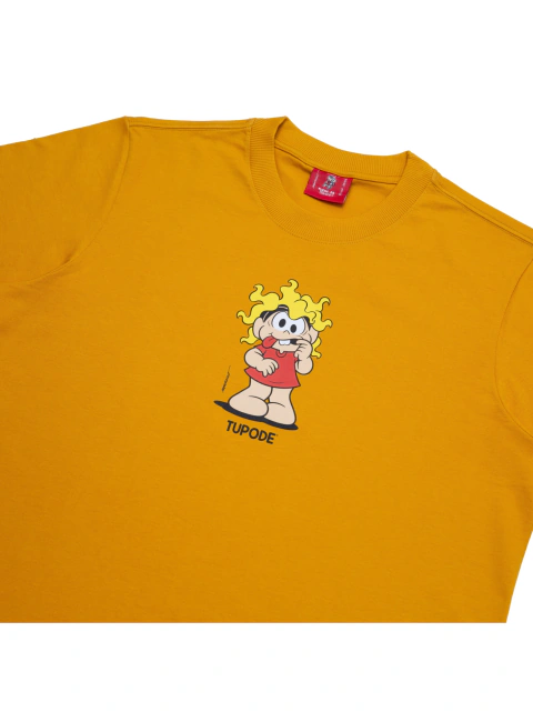 Camiseta Monica Maluca Mostarda