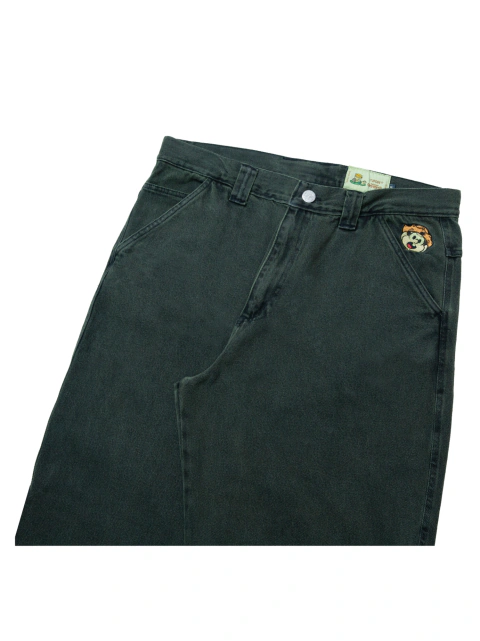 Calça Og Baggy Chico Bento Relax Stone Verde
