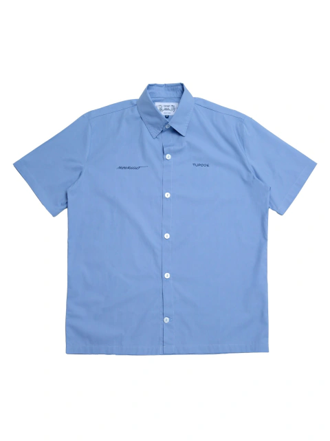 Camisa Turma Da Monica Manga Curta Azul Claro
