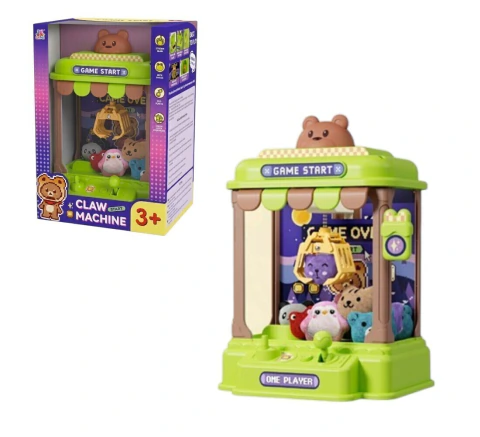 Maquina Agarra Saca Peluches Infantil Expendedora