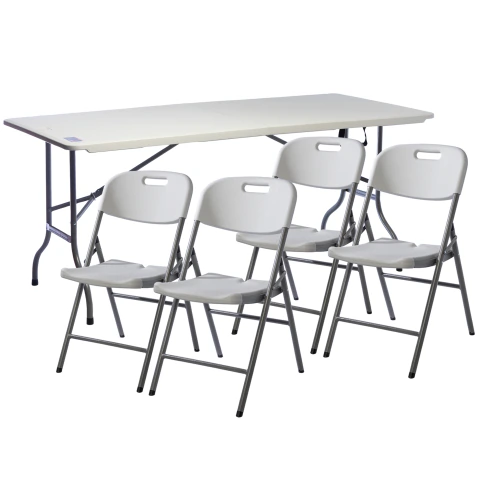 1 Mesa Con 4 Sillas Exterior LUSQTOFF MMS-8
