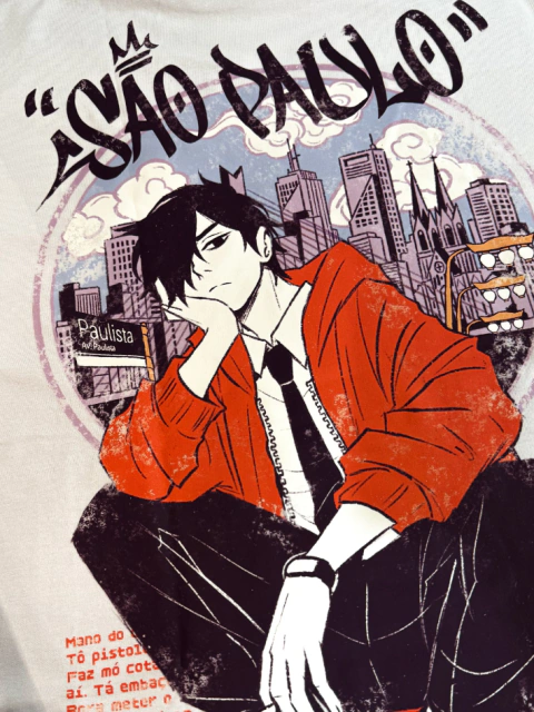 Camiseta São Paulo • Nikkiyan • Branca