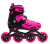 Patin Black Magic Pro Plus Fucsia - Krono Roller