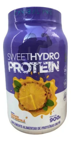 Sweethydro Protein 900g Canibal 33g Proteina Abacaxi/hortelã Abacaxi Com Hortelã
