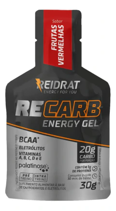 Display Energy Gel 30g (10 Unidades) Sabor Frutas Vermelhas - comprar online