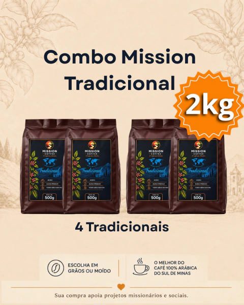 Combo Mission Tradicional 2kg