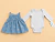 Vestido Carter´s Talla 0M | Look cómodo y adorable - Manti mundo infantil