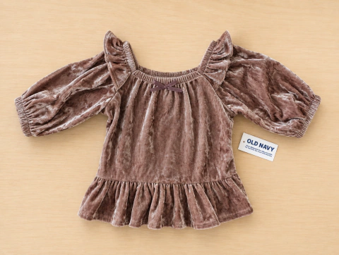 Blusa Old Navy Talla 2T | Look cómodo y adorable