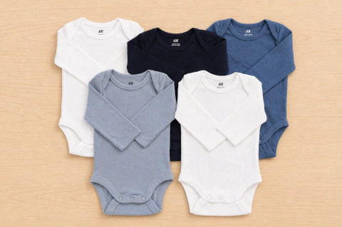 Bodys H&M x5 | Suaves y cómodos - comprar en línea