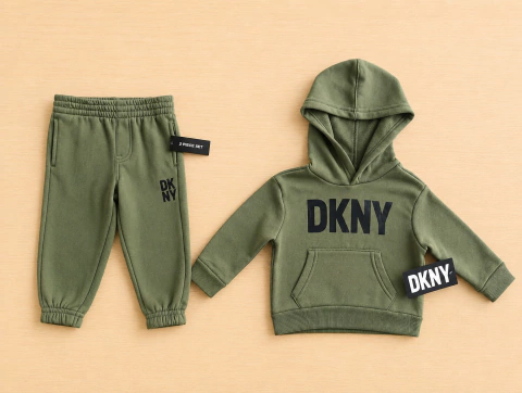 Conjunto DKNY Talla 12M | Cómodo y divertido - comprar en línea