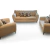 Sala 3-2-1 Beige Modelo Ruby Diseño Moderno y Confortable - tienda en línea