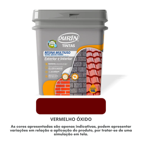 Imagem do Resina Multiuso Brilhante 18L Antimofo Baixo Odor Durín