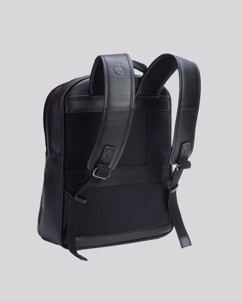 Mochila de Couro para Notebook Native | Madrid Preto - Bennemann