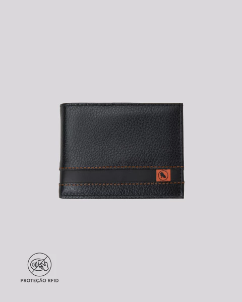 Carteira Pequena RFID Basic | Paris Preto - comprar online