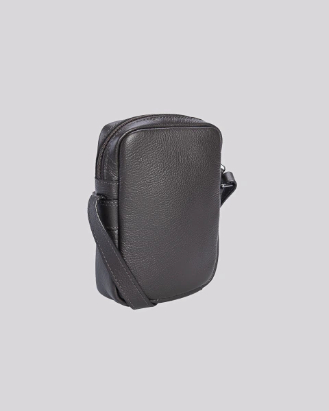 Shoulder Bag Mini Couro | Rome Café - Bennemann