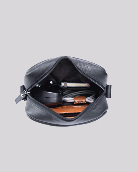 Shoulder Bag Couro | Madrid Preto na internet