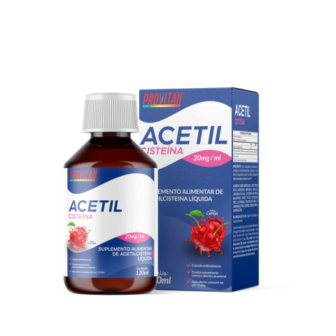 Acetil Cisteína 200mg - Sabor Cereja