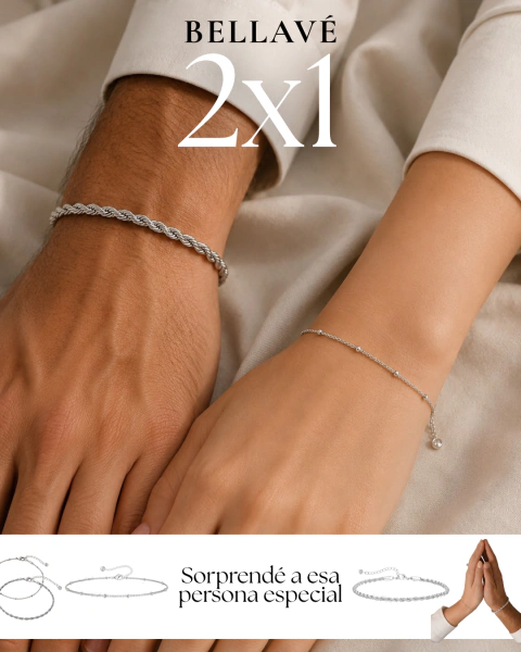 PROMO PACK 2x1- Duo Elegance - Set de pulseras