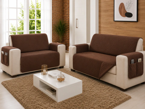Protetor P/ Sofá - Nelsí Enxovais I Cama, Mesa, Decoração e Banho