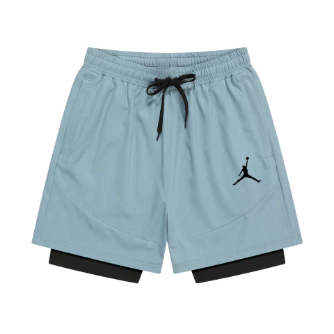 Shorts Dry Fit Jordan Azul Piscina Masculino - comprar online