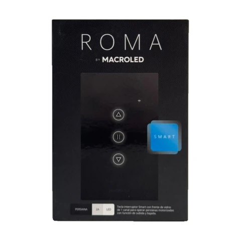 Tecla Roma Persiana Macroled negra