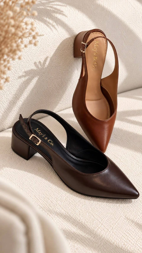 Scarpin Sling Back