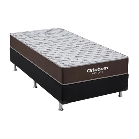 Cama Espuma D33 Fit 33 Ortobom c/ Base Box 36cm