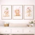 Trio Quadros Decorativos Pequenos Encantos em Aquarela - comprar online