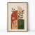 Imagem do Quadro Decorativo Botânico Folhagens Orgânicas