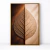 Quadro Decorativo Folha - Dualidade Natural - Katité Quadros Decor