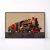 Quadro Decorativo Trem de Carga Geométrico Industrial na internet