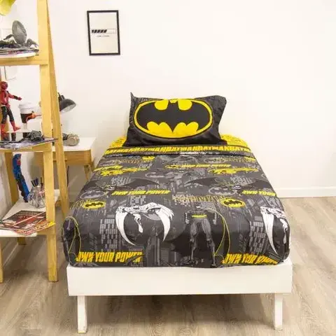 Juego de sabanas 1 1/2 Plazas Piñata Batman - comprar online
