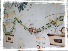 CORDINHA DECORATIVA COM MACAQUINHO MARROM CLARO