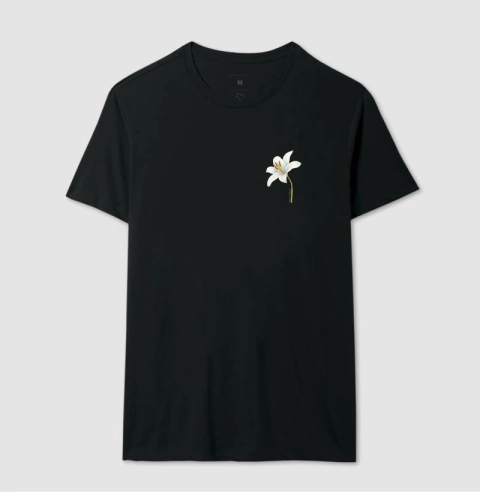 Camisa lírio pequeno lateral - comprar online