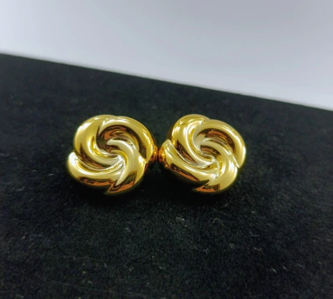 Aros Roseta Dorados - comprar online