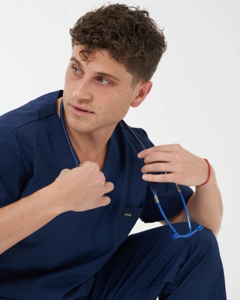 [Conjunto VITA Azul Masculino]